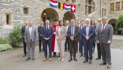 Frédéric Favre a reçu les ambassadeurs du Benelux en Suisse